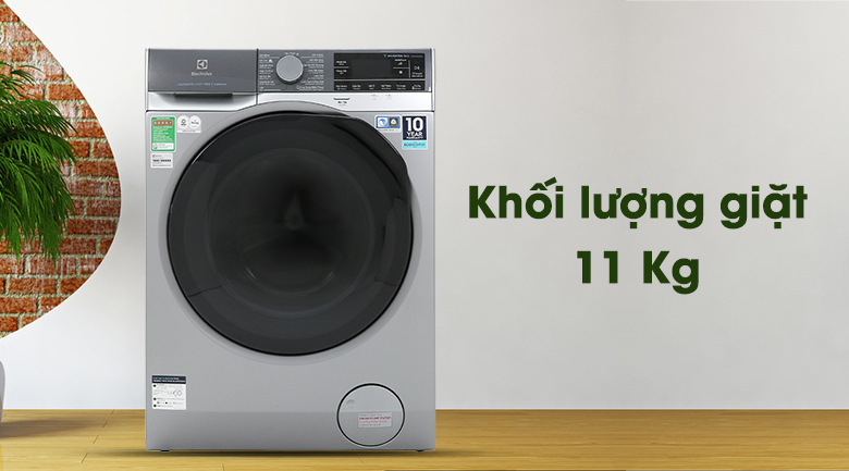 Máy giặt Electrolux EWF1141SESA - Khối lượng giặt