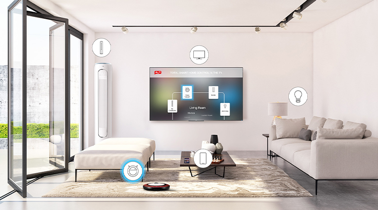 Kết nối với thiết bị thông minh TCL AI - IN - Android Tivi TCL 4K 43 inch 43P715