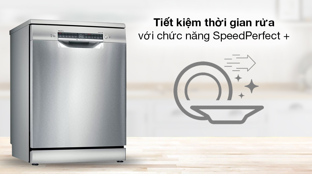 Máy rửa chén độc lập Bosch SMS4IVI01P