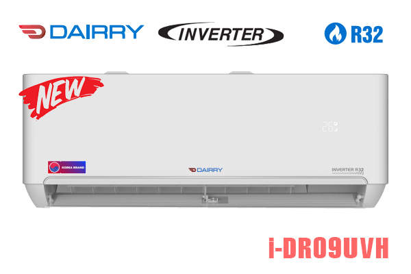 Dairry i-DR09UVH, Điều hòa Dairry 2 chiều 9000BTU inverter